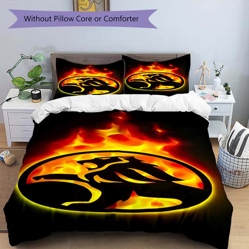 Electric Energy Holden Logo Bedding Set,Breathable Duvet Cover with Pillowcases,Soft Bed Linen for Bedroom Home Decoration,Perfect Festival Birth