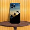 Чехол для телефона Скалолазная стена Для iPhone 17,16,15,14,13,12,11,Pro,Max,Plus,X,XS,SE4,E,Mini,Мягкий черный чехол