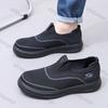 Модная мужская повседневная обувь Весна 2025 Новая Удобная Мягкая подошва Легкая Обувь-слипоны на плоской подошве Нескользящая Уличная Дышащая Вулканизированная обувь