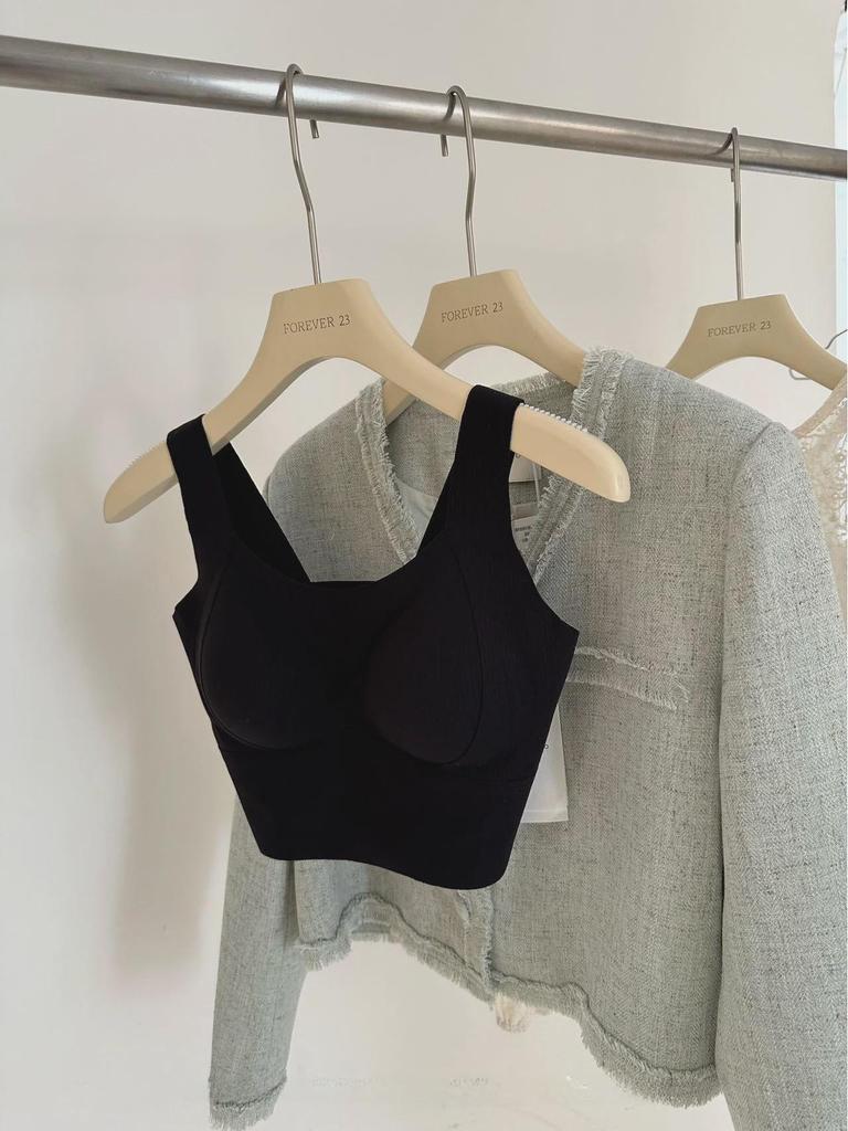 Autumn Seamless Women's Sports Lifting Vest: Slimming, Side Support, Wire-Free Sleep Bra