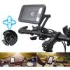 New Adjustable Retractable Bike Phone Holder 360° Rotating Waterproof Anti-Shock Bike Motorcycle Phone Mount Touchscreen Bracket