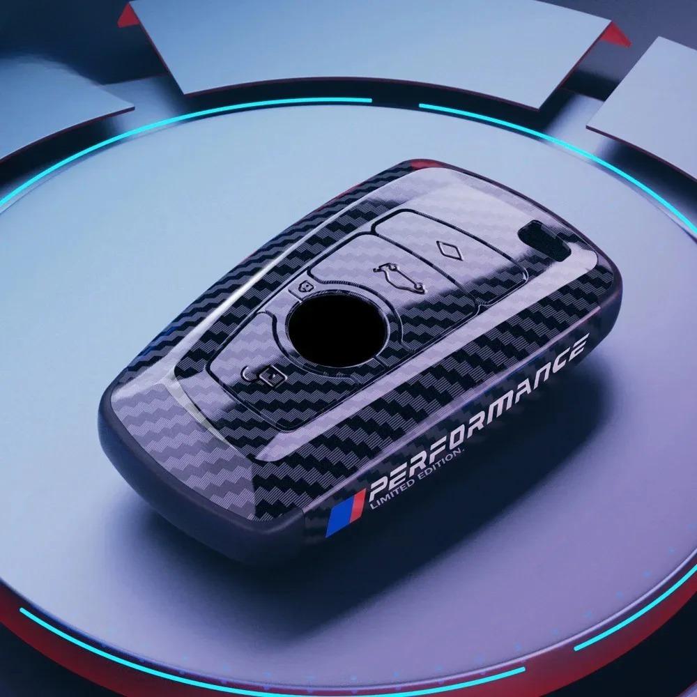 ABS Carbon Fiber Car Key Cover Case for Bmw F20 F30 F31 F34 F10 F11 F25 I3 M3 M4 F15 F16 3 5 Series GT Car-Styling Accessories