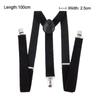 New Fashion Men Women Leather Unisex Suspenders Elastic Suspenders Braces Adjustable Straps