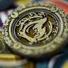 Fire Element Gold Metal Coin 1 Piece