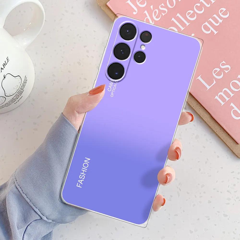 For Samsung S23 Ultra Case Cover Galaxy S23 Chic Marble Silicone Clear Phone Case For Samsung Galaxy S23 Plus Protective Bumper