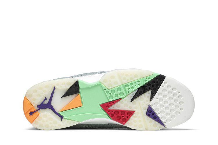 Men's Sneakers Nike Jordan 7 Retro Neutral Grey Neutral Grey/Summit White-Pink Foam-Summit White