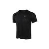 Dri-Fit Miler Running Short Sleeve T-Shirt Men Tops Black CU5993-010