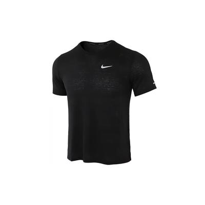 Мужская футболка с коротким рукавом для бега Dri-Fit Miler, черные CU5993-010