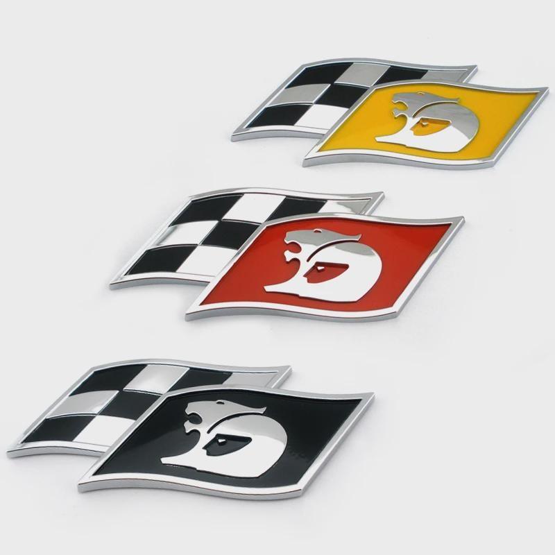 Наклейка на задний багажник автомобиля, металлическая эмблема, значок, наклейка для логотипа H/ol-den HSV Commodore Captiva Barina Trailblazer