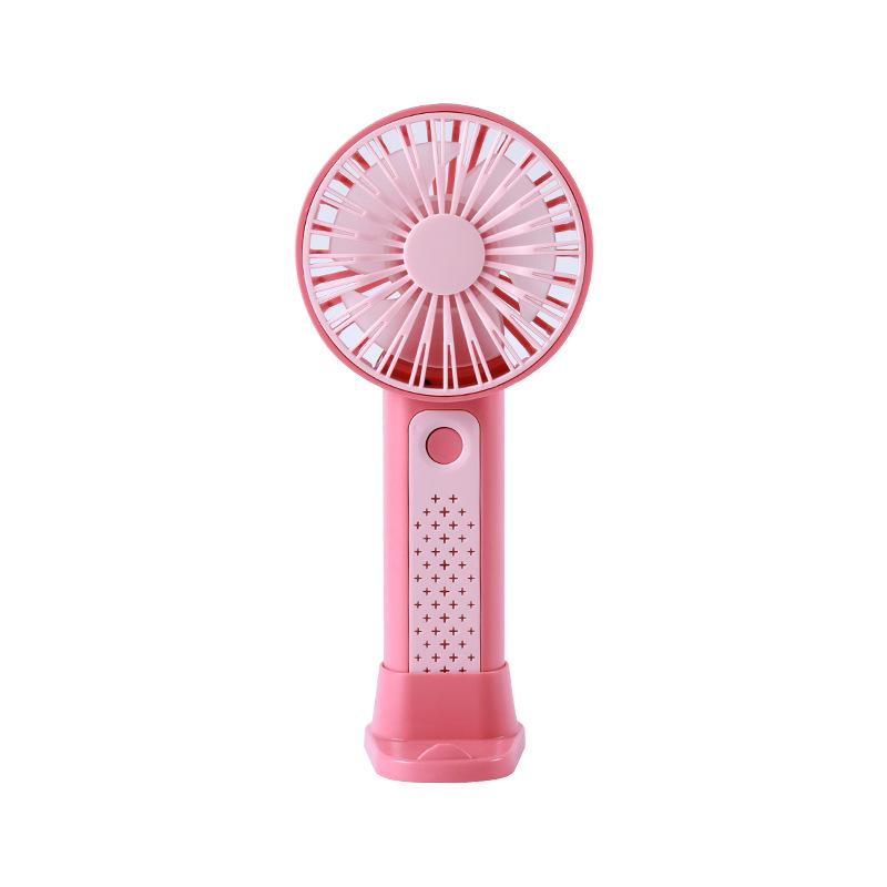 Rechargeable 3-Speed Mini Handheld Fan for Outdoor, Dormitory, or Desktop Use