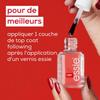 Vernis à Ongles - Essie - N°Stay Longer Top Coat - 13,5ml - Transparent - Vegan - Haute Brillance