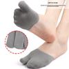 Thin Two-toed Half-cut Socks Are Soft and Breathable, Skin-friendly and Non-slip, Big Toe Separation and Anti-wear Foot Invisible Split-toe Socks