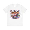 Children Waving Dominican Flags T-Shirt: Festive Celebration Graphic Tee