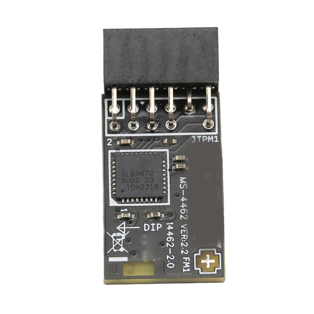 Модуль TPM2.0 TPM SPI 12Pin Модуль шифрования и безопасности с SLB 9672 для материнских плат MSI для Windows 10 11