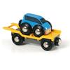 BRIO World Wagon Transport de Voiture avec Rampe - Ravensburger - Mixte dès 3 ans