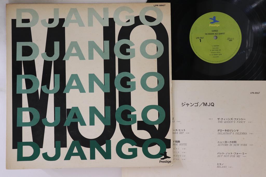 LP Record MODERN JAZZ QUARTET - Django LPR8867 PRESTIGE 1973 Japan Jazz Used