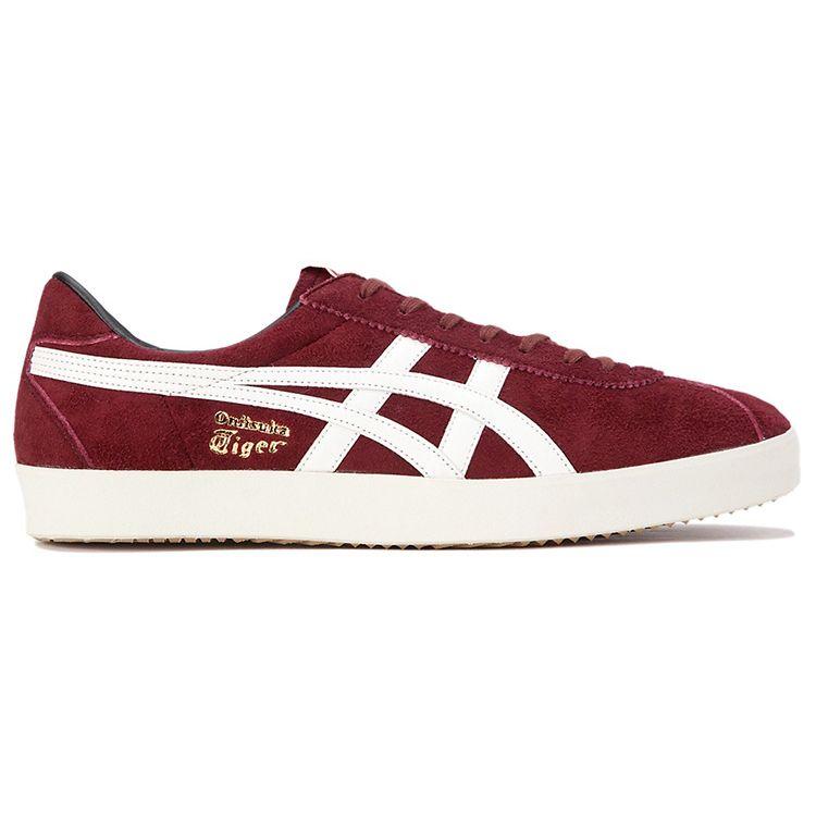 ONITSUKA TIGER Vickka Nm Удобные Универсальные Нескользящие Низкие Повседневные Кроссовки Унисекс Алый 1183B443-600