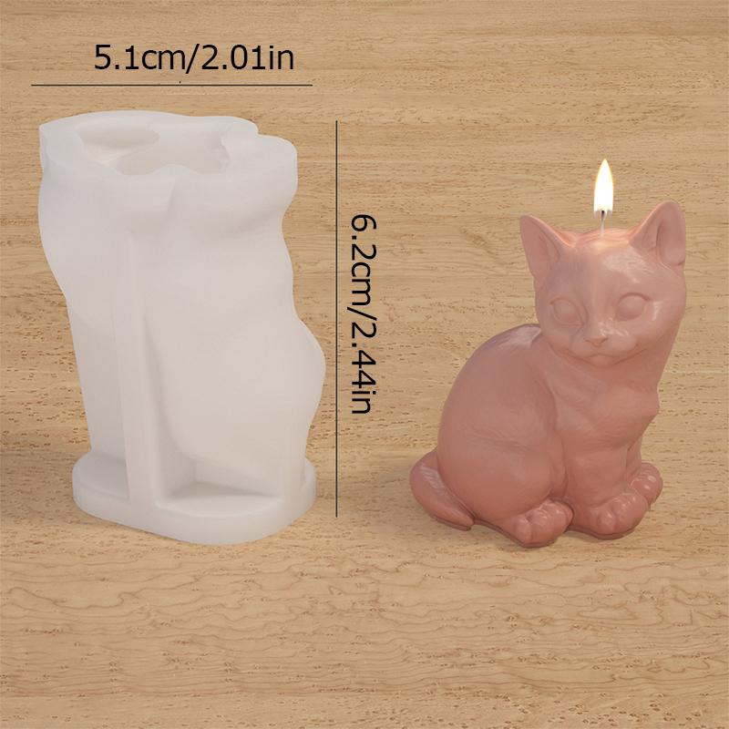 Gypsum Ornament Molds Animal Soap Plaster Artifact Resin Making Supplies Home Decoration Gifts