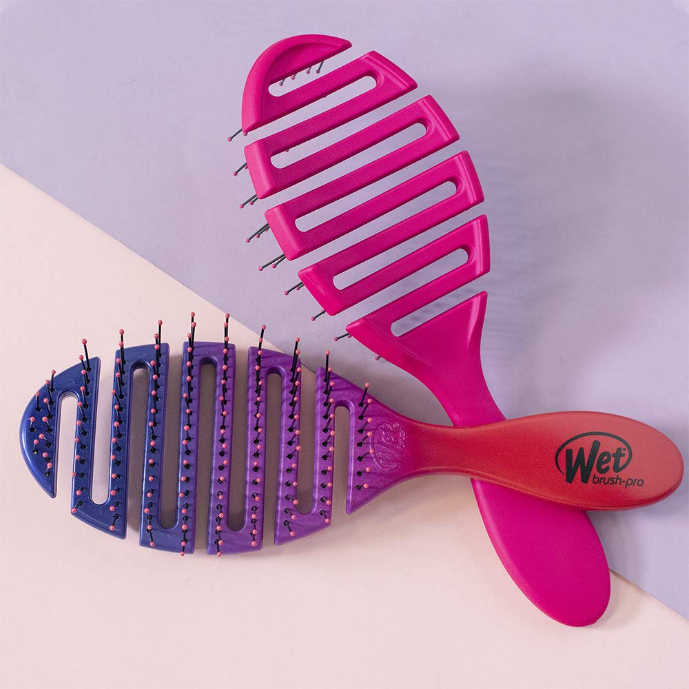 Wet Brush Щетка для волос Flex Dry Ombre - Легкая, Быстросохнущая, Распутывающая щетка для всех типов волос