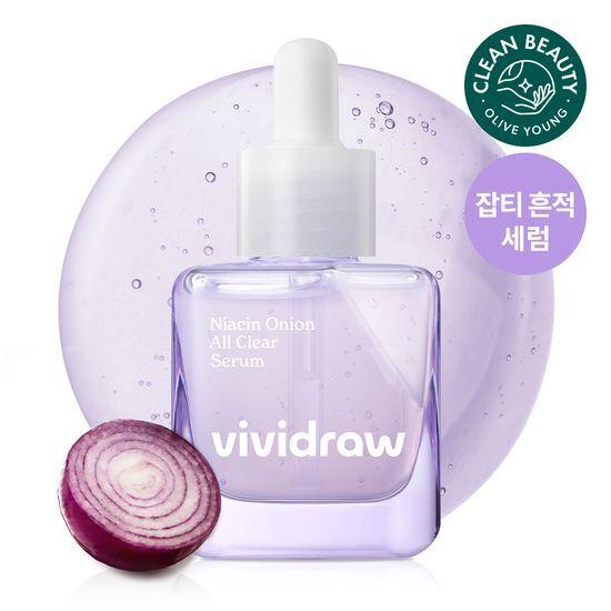 Vividraw Ниацин Лук Все Очищающая Сыворотка 40мл