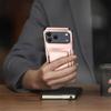 Кошелек-чехол для iPhone 17 Pro Max со слотом для карт и откидной подставкой - Подходит для Apple 16, 14, 15; Трансграничный ударопрочный дизайн