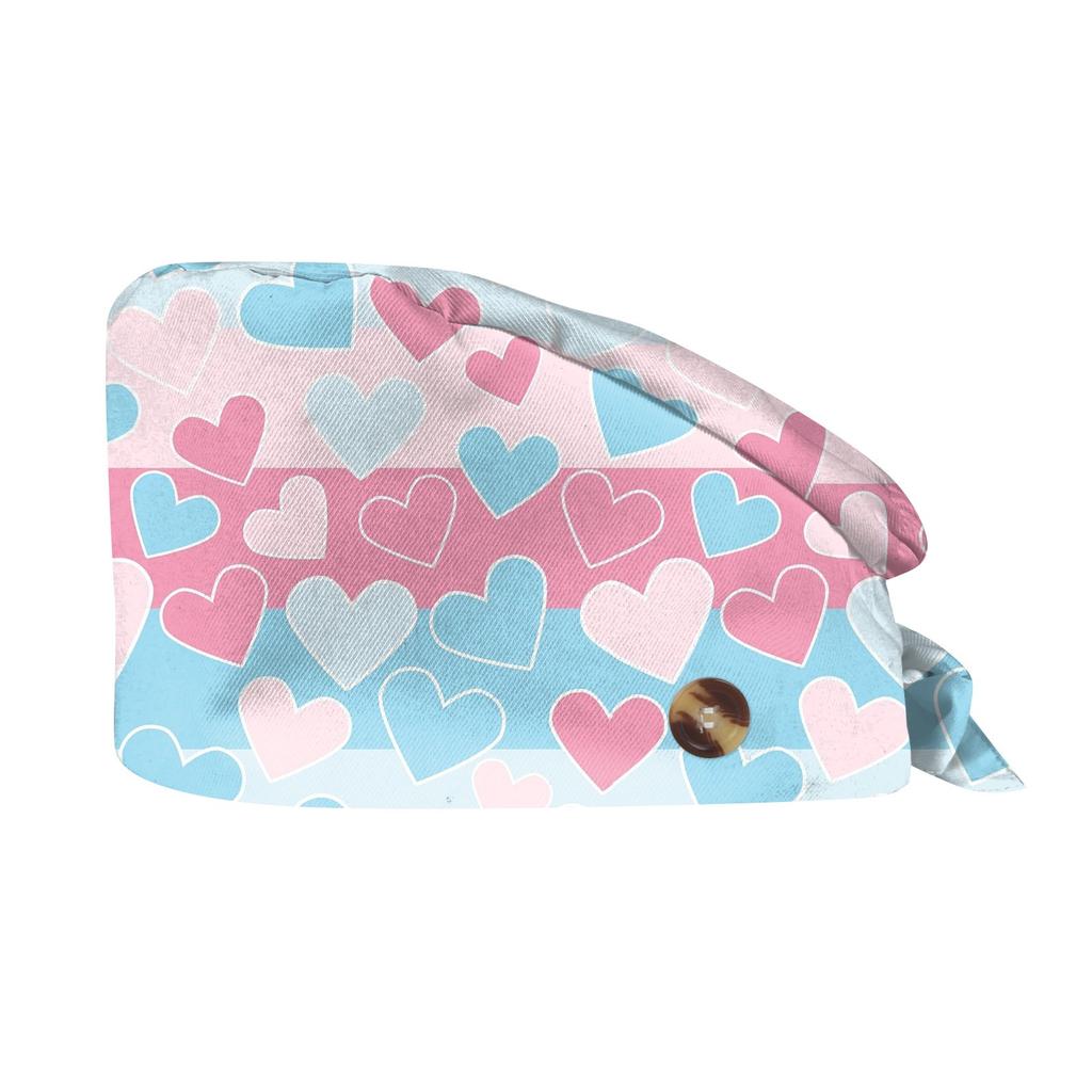 Модная шляпа с принтом ко Дню святого Валентина, повседневная, стираная, кепка-мешок