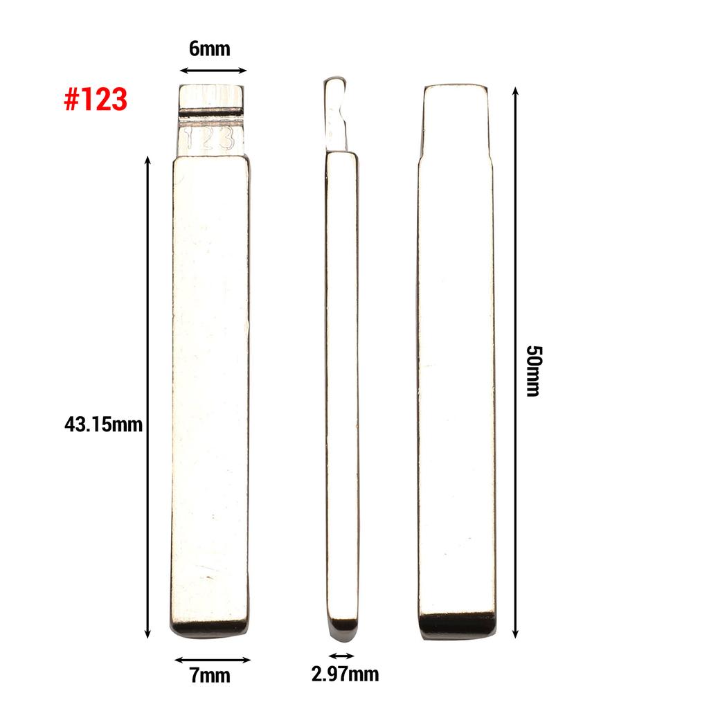 Jingyuqin 10p #02 #05 #21 #113 #114 #123 #124 #148 #149 Car Key Ucut Blade for TOYOTA CAMRY RAV4 Corolla PRADO YARIS Dropship