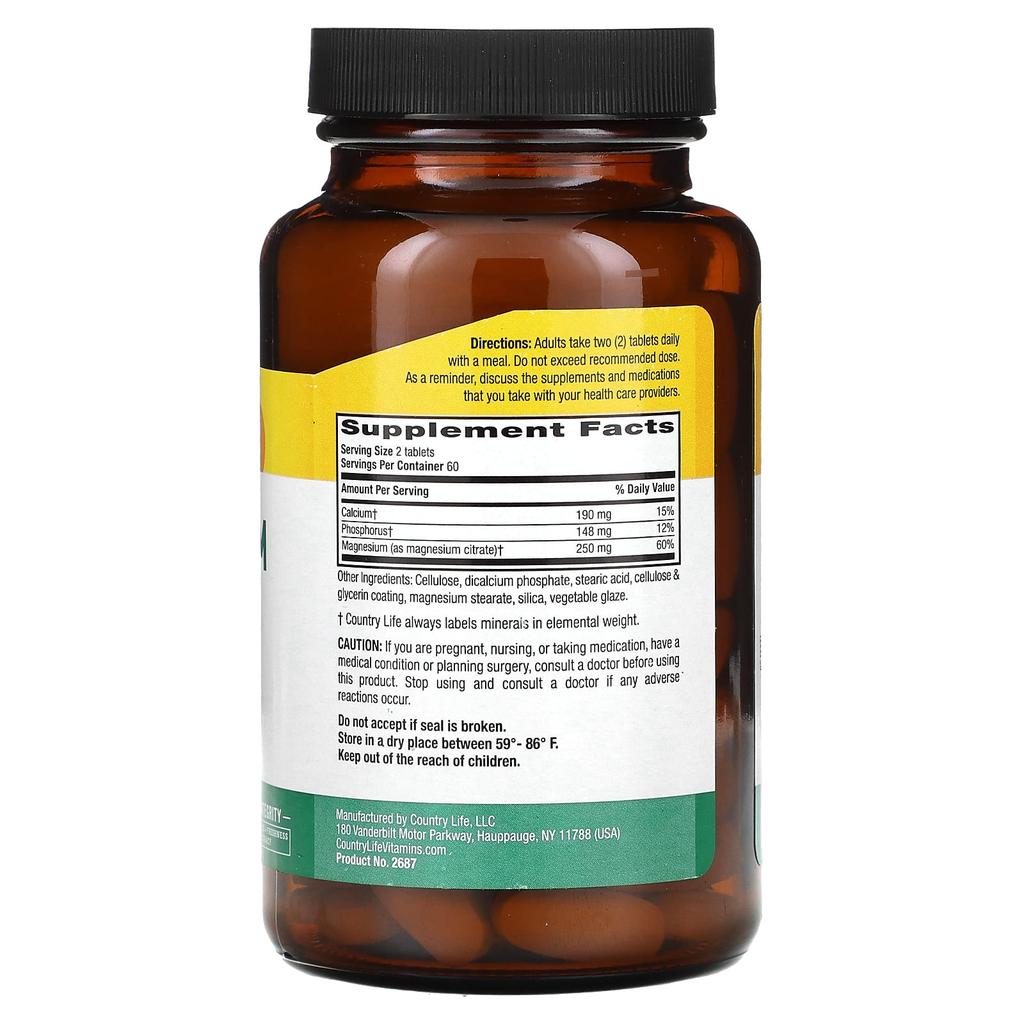 Magnesium Citrate, 120 Tablets