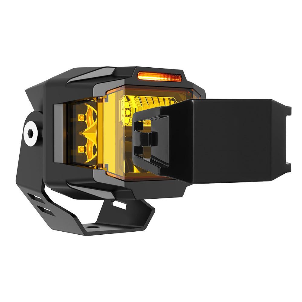 3-Inch LED Spotlight for Wrangler Off-Road Front Bumper A-Pillar Modification