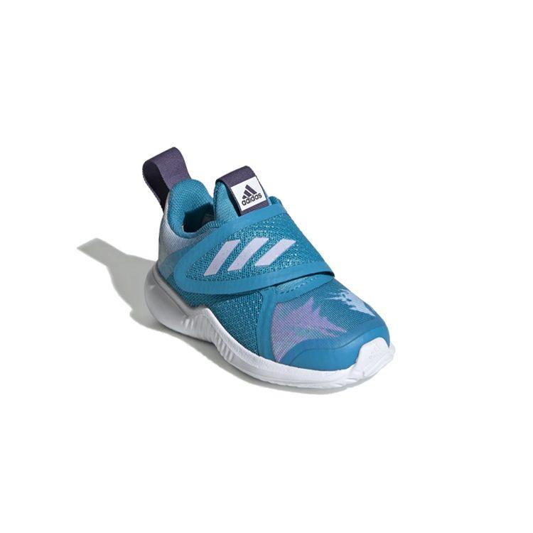 adidas Fortarun Нескользящие Легкие Низкие Детские Кроссовки Синие Для Младенцев И Малышей EF9747