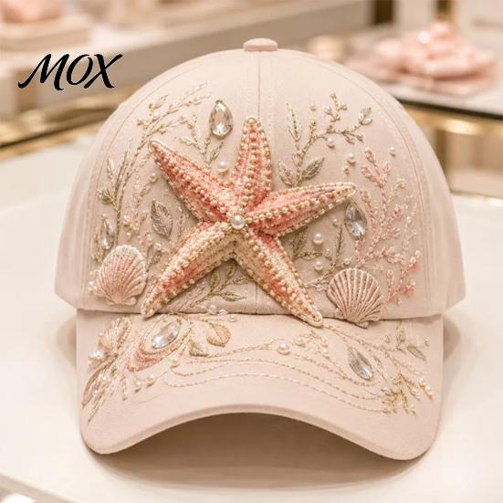 Stylish Daily Casual Sun Hat Women Floral Baseball Cap, 3D Animal Flower Print, Adjustable Trucker Hat, Lightweight Breathable Summer for Outdoor
