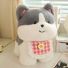 Soft Plush Dog Toy 20cm Plush Stuffed Doll Funny Plush Bib Dog  Gift