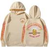 West Coast Choppers Flame Graphic Print Hoodie