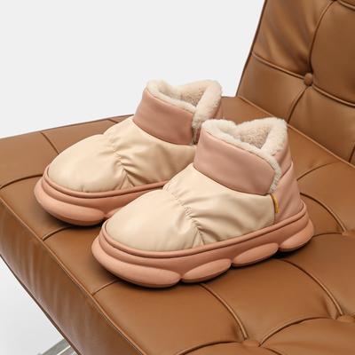 Хлопковые тапочки. Хлопковая обувь на толстой подошве.