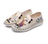 Women's Ethnic Embroidered Slippers: Soft Sole, Ancient Style, One-Step Stitching