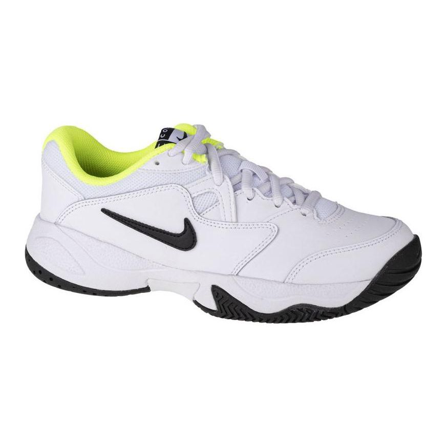 Nike Кроссовки для детей Nike Court Lite 2 GS White Hot Lime Серый-Туман Лазерный-Фуксия CD0440-107