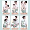 Ergonomic Baby Carrier With Waist Support Front-Facing Infant Hip Seat 0-36 Months Lightweight Portable Travel