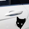 Peeping At CAT Cat Black Cat Car Stickers Car Window Stickers Scratch Decoration Stickers Car Accessories
