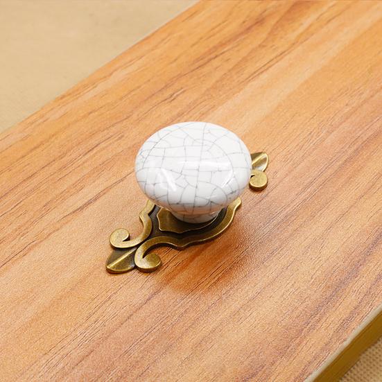 Ручка ящика, утолщение, удобная сенсорная круглая керамическая ручка для шкафа, дверная ручка, мебель