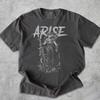 Футболка Solo Leveling Arise, Потертая футболка, Футболка с Сун Джин-У, Одежда для отаку