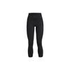Under Armour Solid High-Waisted Sports Fitness Pants Women Bottoms Black 1377037-001