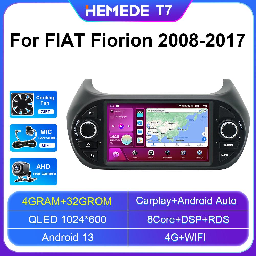 Fiat Freemont 2008-2017 CarPlay Центральный Контроль Экран GPS Навигации