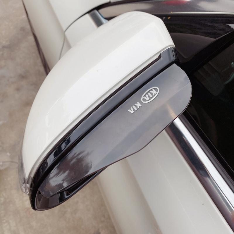 Car Rearview Mirror Rain Eyebrow Rain For Kia Rio Ceed Sportage Cerato Soul Sorento Picanto Optima Shield Shade Protector Cover
