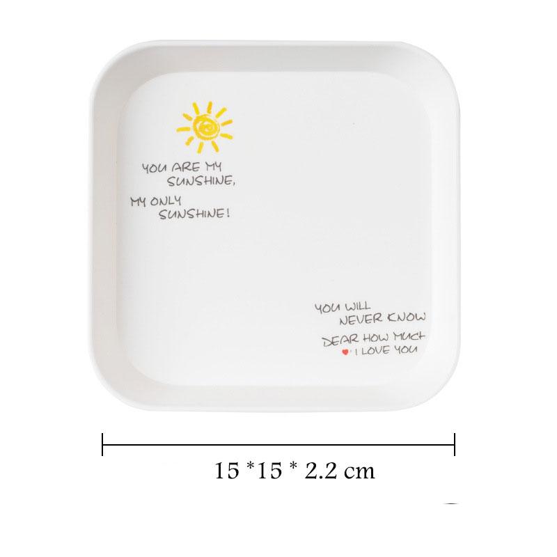 Меламиновая посуда, не содержит БФА, можно мыть в посудомоечной машине 100%, белые меламиновые обеденные тарелки для повседневной трапезы, приема пищи в помещении и на открытом воздухе, вечеринки