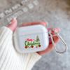 С Рождеством Силиконовый Чехол Для Apple Airpods 1 или 2 Ударопрочный Чехол Для AirPods 3 Pro Pro2 Прозрачный Защитный Чехол Для Наушников