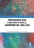 Книга International and Comparative Public Administration Education