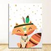 Painting Wall Pictures Kids Room Decor Bear Fox Lion Owl Raccoon Tent Dream Quotes Nordic S And Prints Wall Art Canvas