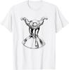 Т-shirt с ретро-портретом Серебряного Серфера (Marvel Comics)