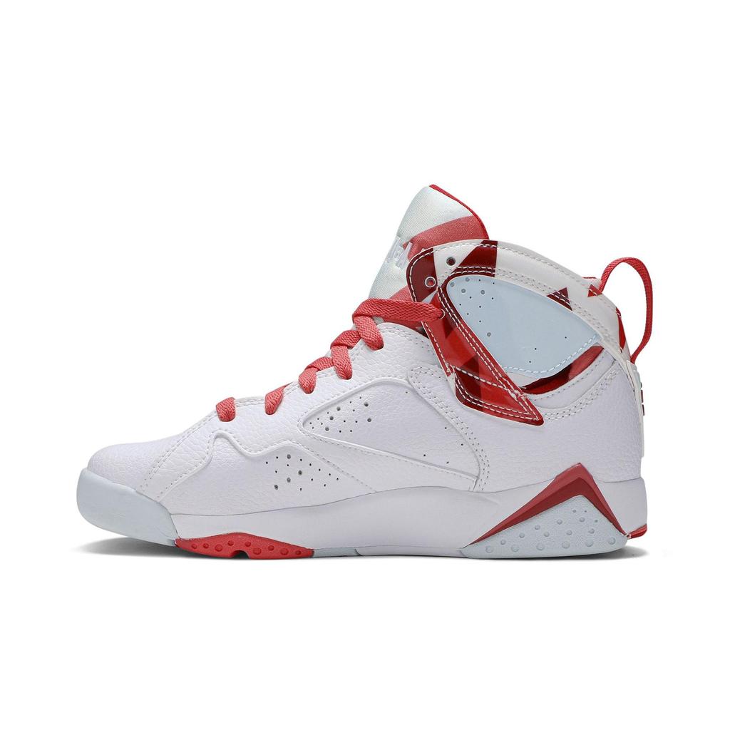 Air Jordan 7 Retro Grade School 'Topaz Mist' (Unisex) White / White-Topaz Mist-Ember Glow Kids' Basketball Shoes 442960 104
