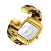 YaLaLuSi Brand Retro Women's Quartz Watch Leopard Strap Stylish and Wild Free Wiping Cloth Gift Box